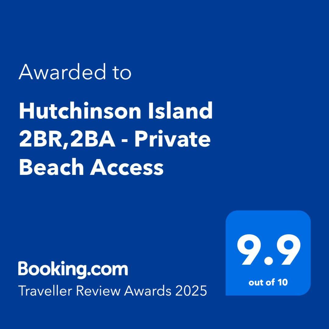 Hutchinson Island 2Br,2Ba - Private Beach Access Fort Pierce Exterior foto